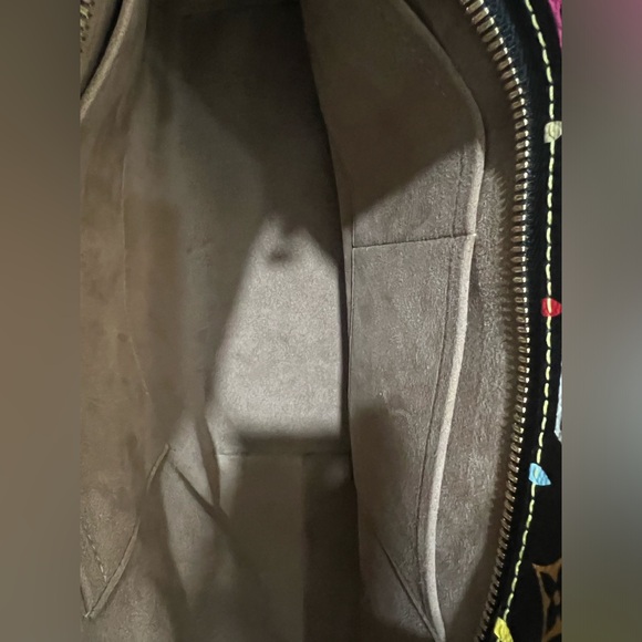 🌟Vintage UNUSED Louis Vuitton Sharleen GM Black Multicolor Murakami🌟 - Picture 10 of 16